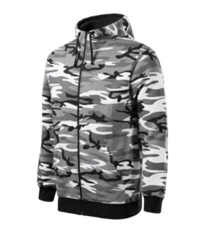 Mikina pánská Camo Zipper C19